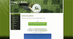 Desktop Screenshot of craigmillergolf.com